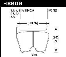 ER-1 Disc Brake Pad image 2