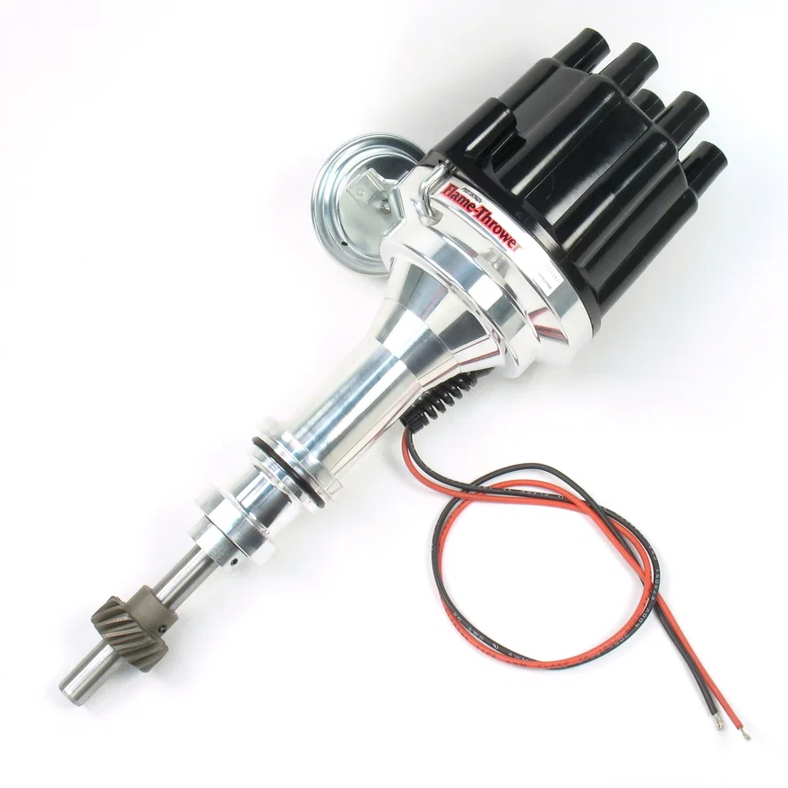 Pertronix D131700, Dist Billet Ford 351W black cap