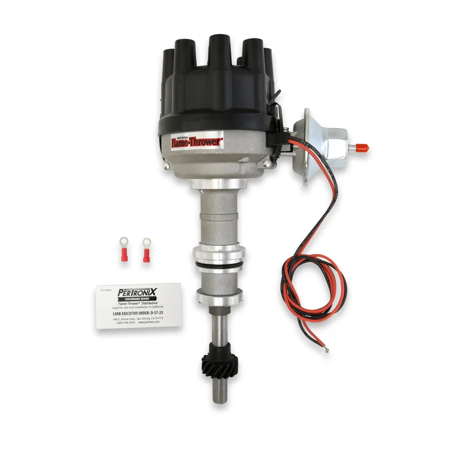 Pertronix D134610, Dist Cast Ford 351W blk cap