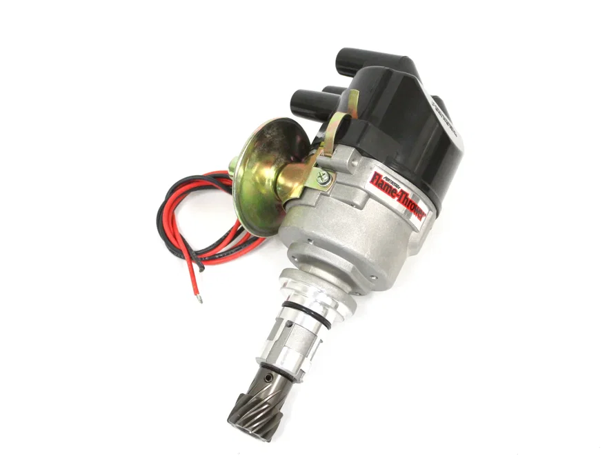 Pertronix D7190609, Dist Ford X-Flow cast I3 vac Side exit Cap