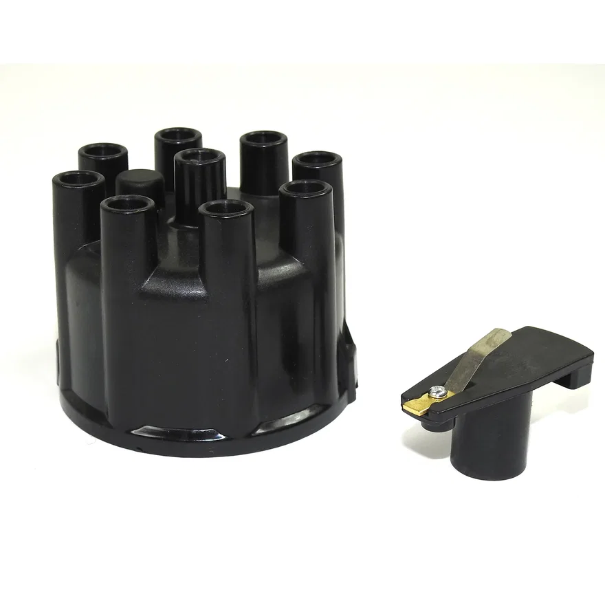 Pertronix D600704, Cap & Rotor Chrysler cast, black