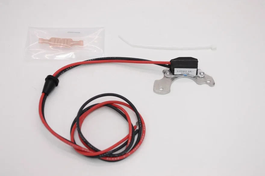 Pertronix D500712, REPLACEMENT ORIGINAL IGNITOR MODULE FOR ALL FLAME-THROWER "STOCK-LOOK" BOSCH STYLE VACUUM ADVANCE DISTRIBUTORS. 6-VOLT NEGATIVE GROUND