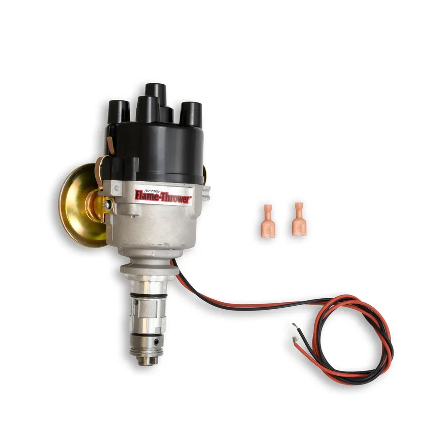 Pertronix D176600, Dist British 4 cyl cast Ignitor vac top exit cap