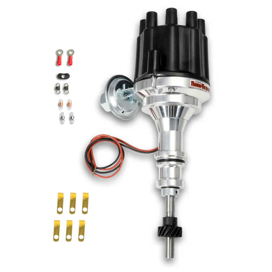 Pertronix D130700, Dist Billet Ford SB black cap