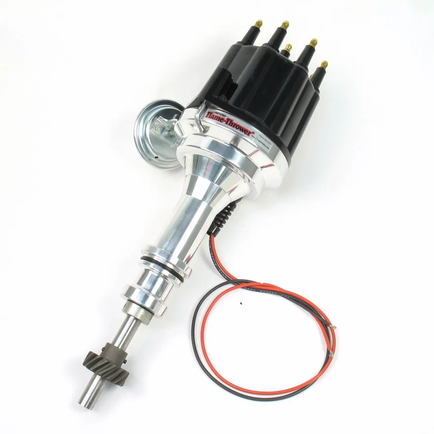 Pertronix D132710, Dist Billet Ford 351C blk Male cap