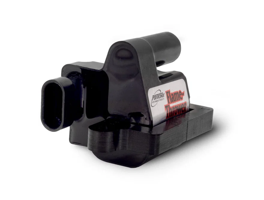 Pertronix 30811, Coil Flame-Thrower GM LS Truck; Square; Single coil; 1999-07 for Chevrolet