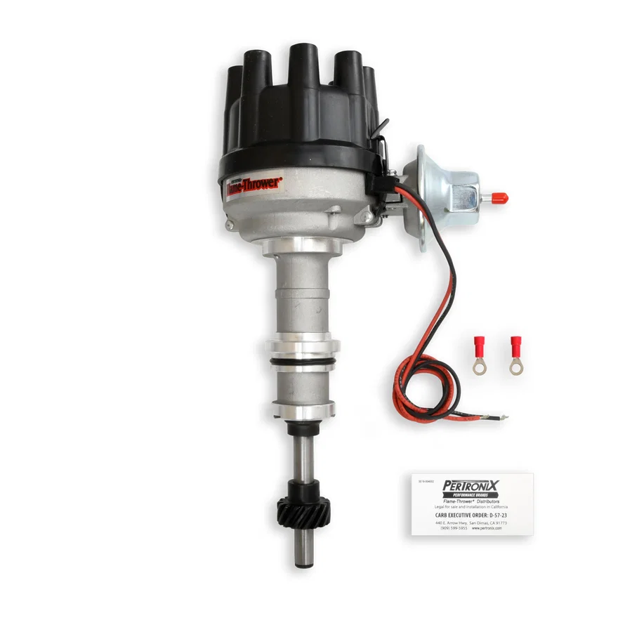 Pertronix D134630, Dist Cast Ford FE blk cap