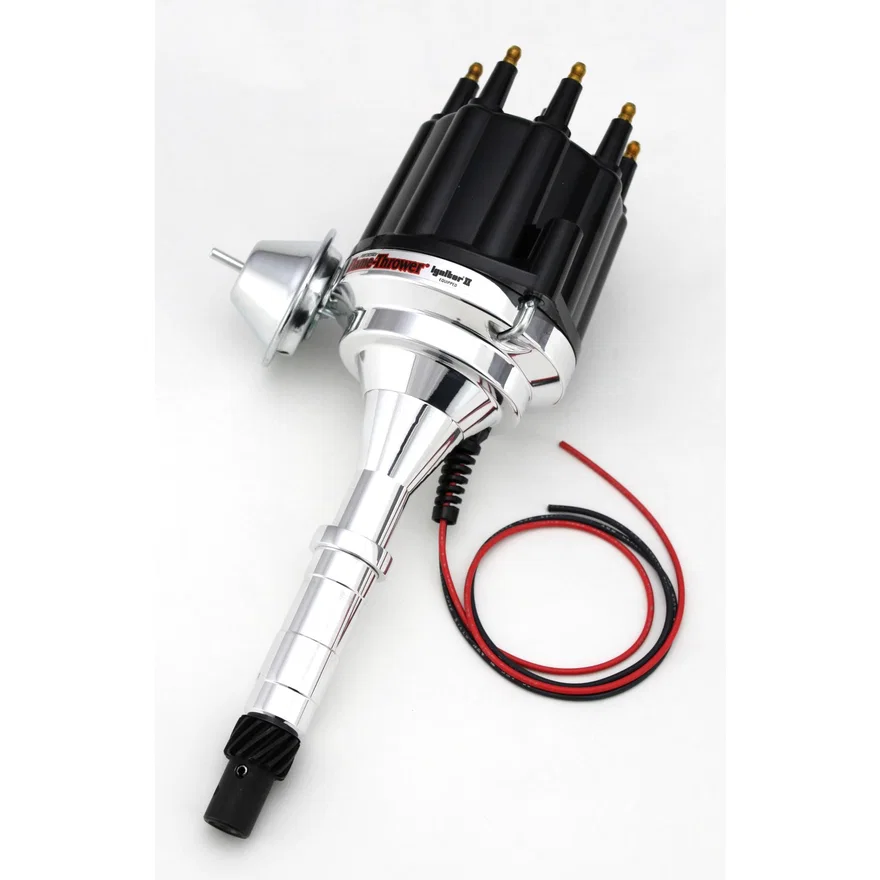 Pertronix D160710, Dist Billet AMC V8 Vac Blk Male Cap