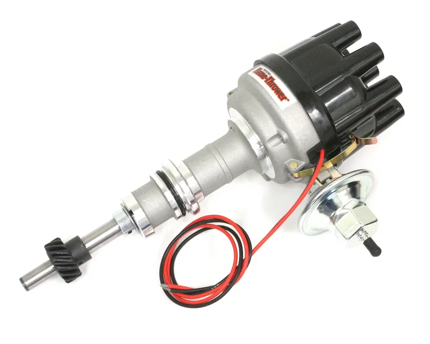 Pertronix D7134610, Dist Cast I3 Ford 351W blk cap
