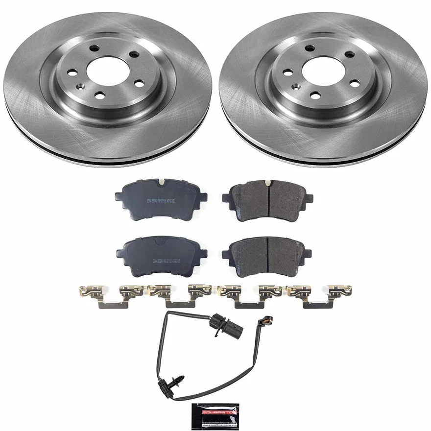 Rear AUTOSPECIALTY BRAKE KIT for Audi
