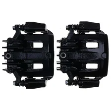 Rear BLK CALIPER PAIR W/BRKT for Ford image 3