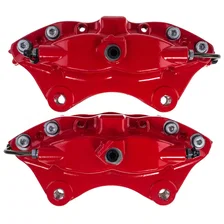 Rear RED CALIPER PAIR W/O BRKT for Cadillac CTS image 3