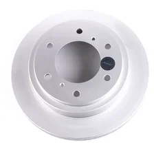 Rear EVOLUTION COATED ROTOR for Mitsubishi Montero image 2