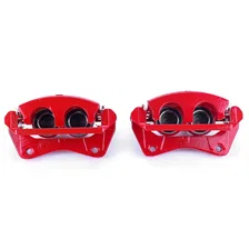 Front RED CALIPER PAIR W/BRKT for Honda Pilot image 2