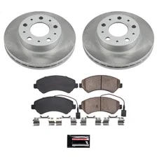 Front SEMI-COATED ROTOR KIT for Ram image 1