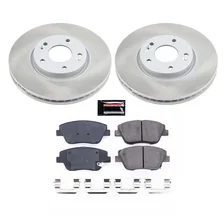 Front SEMI-COATED ROTOR KIT for Kia Optima image 1