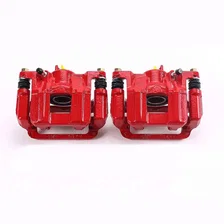 Rear RED CALIPER PAIR W/BRKT for Honda Odyssey image 2