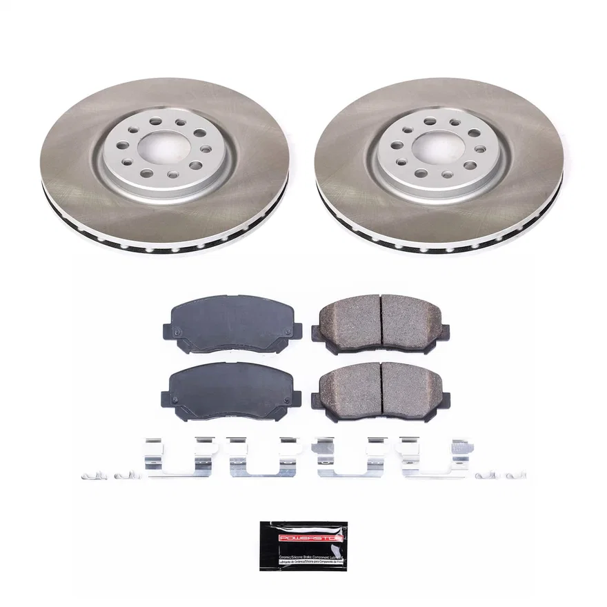 Front SEMI-COATED ROTOR KIT