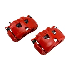 Front RED CALIPER PAIR W/BRKT for Ford F-150 image 6