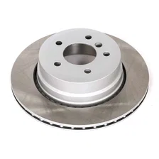 Rear SEMI COATED ROTOR for BMW image 1