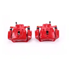 Front RED CALIPER PAIR W/BRKT for Toyota Highlander image 2