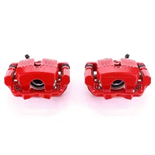Rear RED CALIPER PAIR W/BRKT for Acura RL image 2