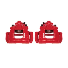Front RED CALIPER PAIR W/BRKT for Mini Cooper image 2