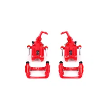 Rear RED CALIPER PAIR W/BRKT for Honda S2000 image 2