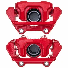 Rear RED CALIPER PAIR for Acura image 2