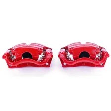 Front RED CALIPER PAIR W/BRKT for Mazda image 2