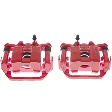 Rear RED CALIPER PAIR for Nissan image 2