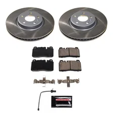 Front SEMI-COATED ROTOR KIT for Audi Q5 image 1