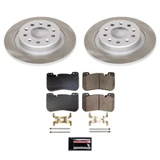 Rear SEMI-COATED ROTOR KIT for Chevrolet Malibu image 1