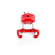 Front RED CALIPER PAIR W/BRKT image 2