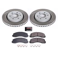 Front SEMI-COATED ROTOR KIT for Ford F-150 image 1