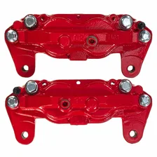 Front RED CALIPER PAIR W/O BRKT for Toyota image 3