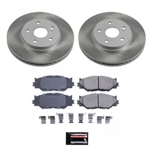 Front SEMI-COATED ROTOR KIT for Lexus IS250 image 1