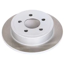 Rear SEMI COATED ROTOR for Jeep image 1