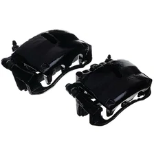 Front BLK CALIPER PAIR W/BRKT for Ford F-150 image 6