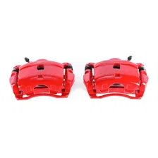 Rear RED CALIPER PAIR W/BRKT for Honda Accord image 2