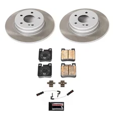 Rear SEMI-COATED ROTOR KIT for Mercedes-Benz image 1