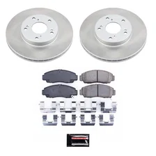 Front SEMI-COATED ROTOR KIT for Honda Accord image 1