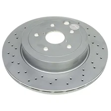 Rear EVOLUTION COATED ROTOR for Subaru image 2