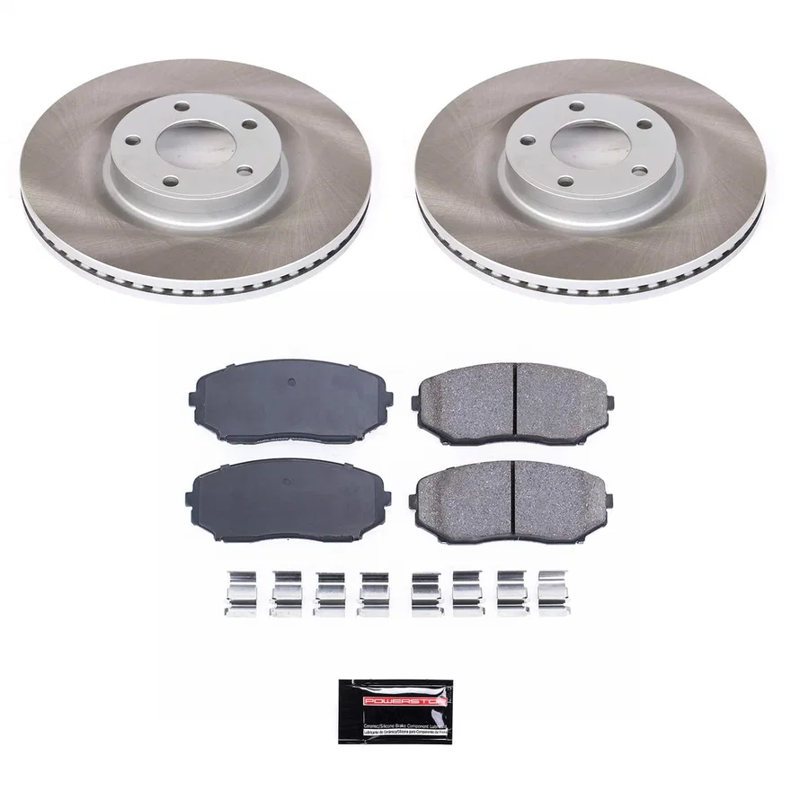 Front SEMI-COATED ROTOR KIT