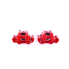 Rear RED CALIPER PAIR W/BRKT for BMW image 2