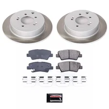 Rear SEMI-COATED ROTOR KIT for Kia Sportage image 1
