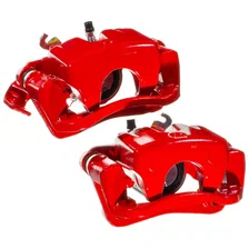 Rear RED CALIPER PAIR W/BRKT for Kia Soul image 5