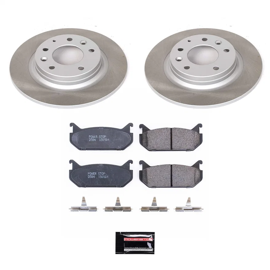 Rear SEMI-COATED ROTOR KIT for Mazda 626