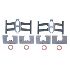 Rear RED CALIPER PAIR W/BRKT for Honda CR-V image 7