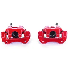 Rear RED CALIPER PAIR W/BRKT for Toyota Highlander image 2
